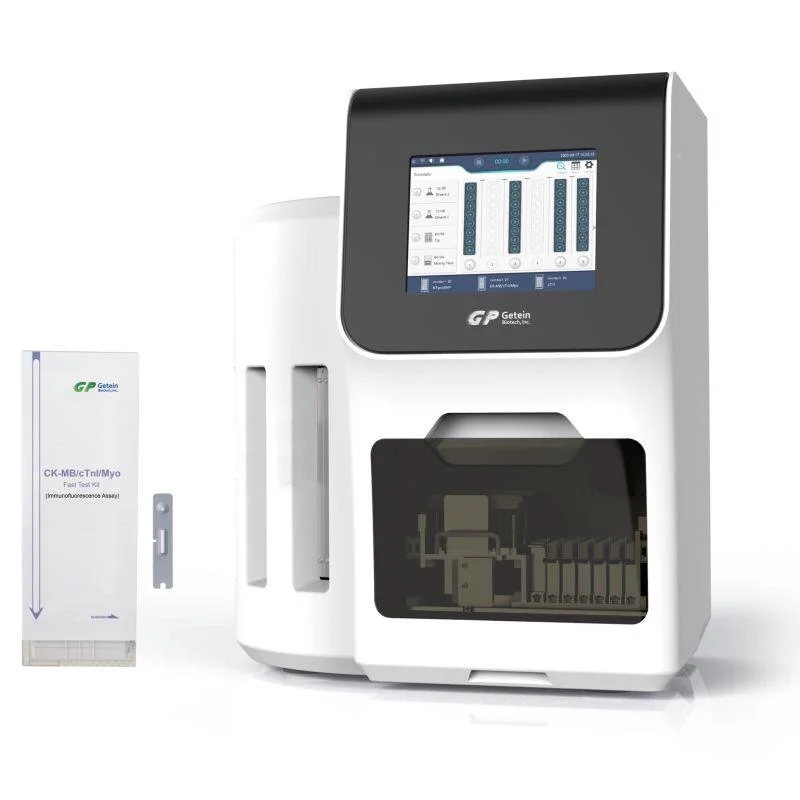 Getein 1600 Fluoreszenz-Immuno-Quantitative Analysegerät für N-Terminal natriuretisches Peptid des Gehirns Vorläufertest