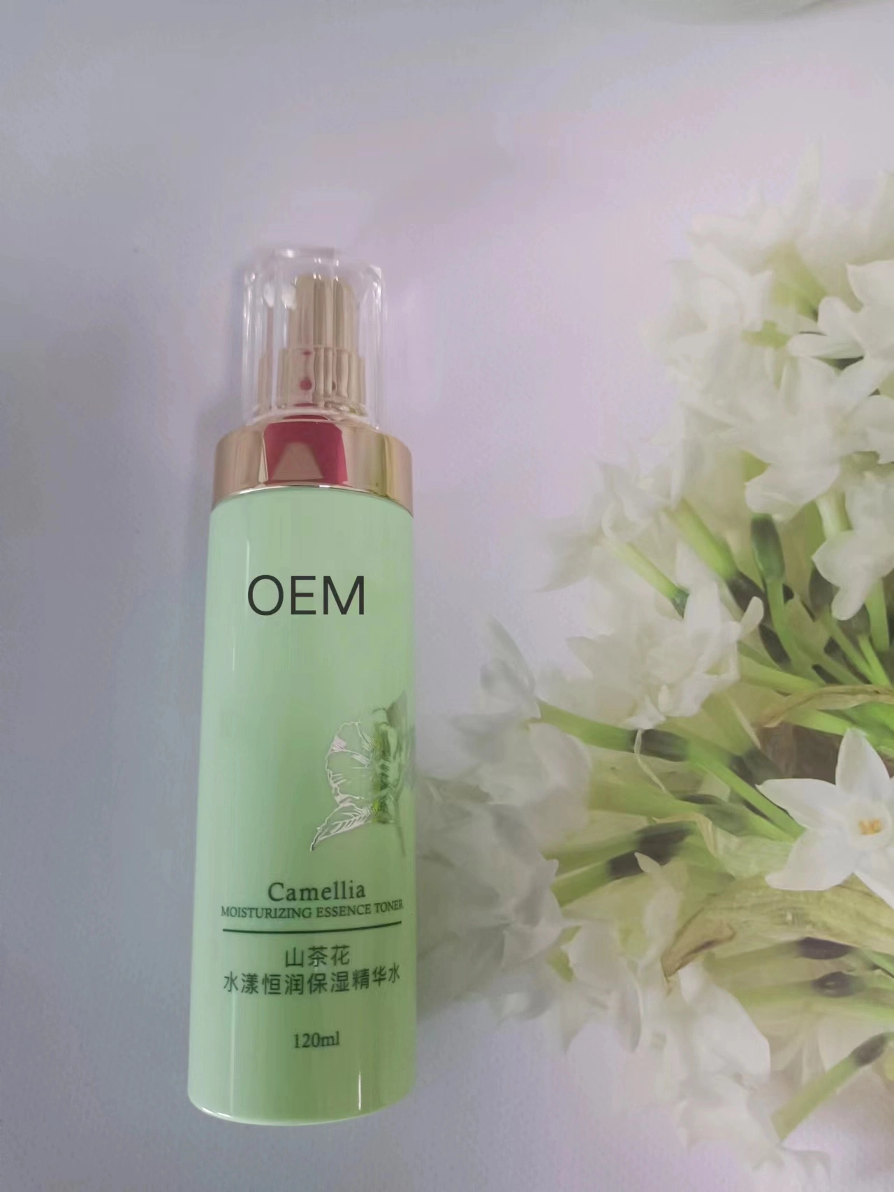OEM Cosmetic Camellia Moisturizing Essence Skin Care Toner