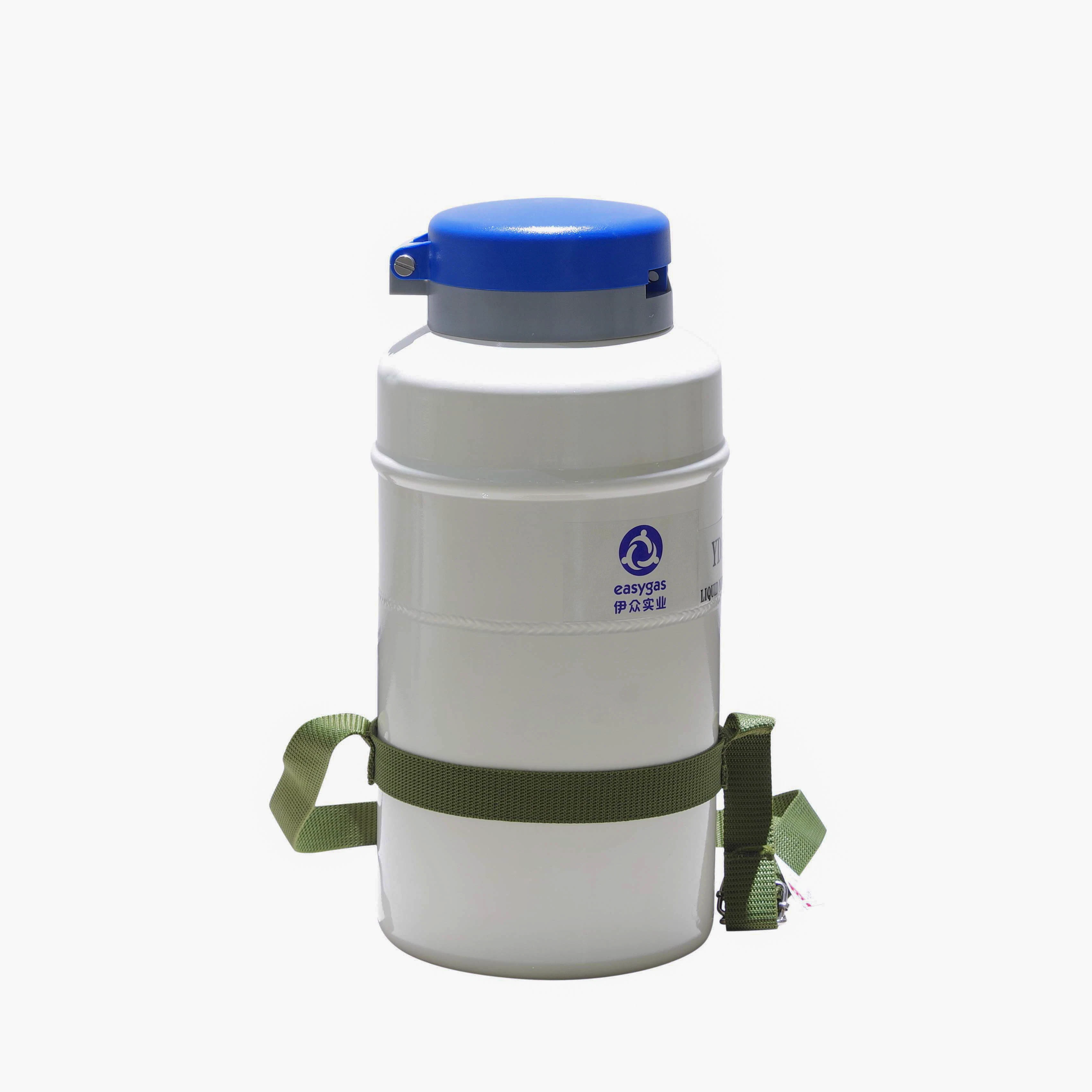 Yds-2-30 2 Litres Réservoir de Nitrogène Liquide Biologique Petit Capacité Portable Conteneur de Semence