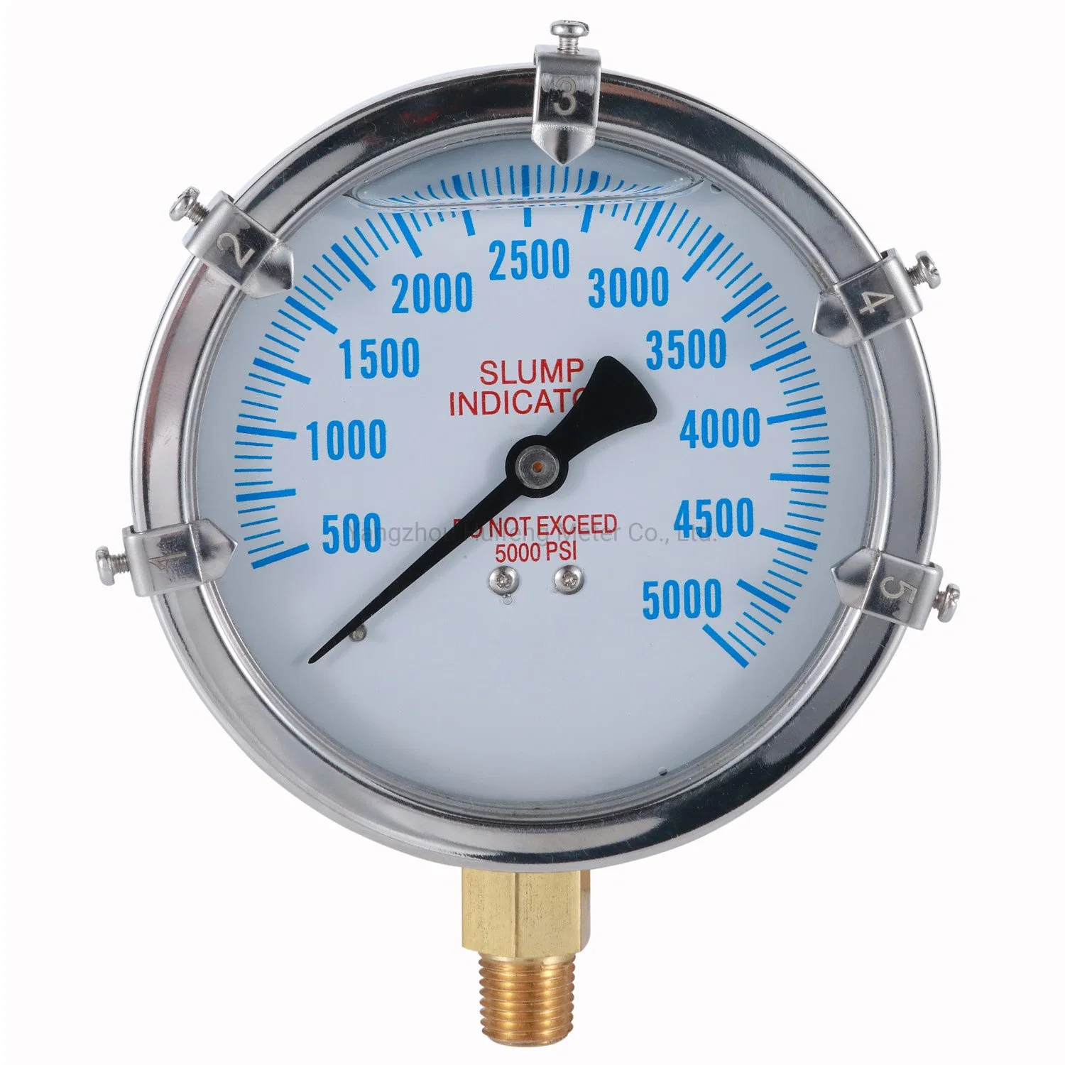 Good Price Cheap Stainless Steel Liquid Water Filled Pressure Gauge Meter