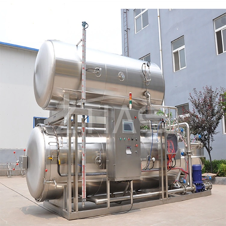 Commercial Double Sterilizing Pot Meat Products Cooked Food High Temperature Sterilizing Pot Vacuum Food Sterilizing Pot