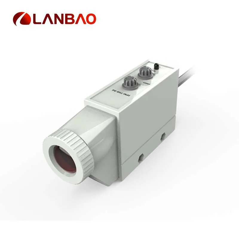 LANBAO Sensor fotoeléctrico de color SPM-TPR-WB PNP NA+NC DC 24V