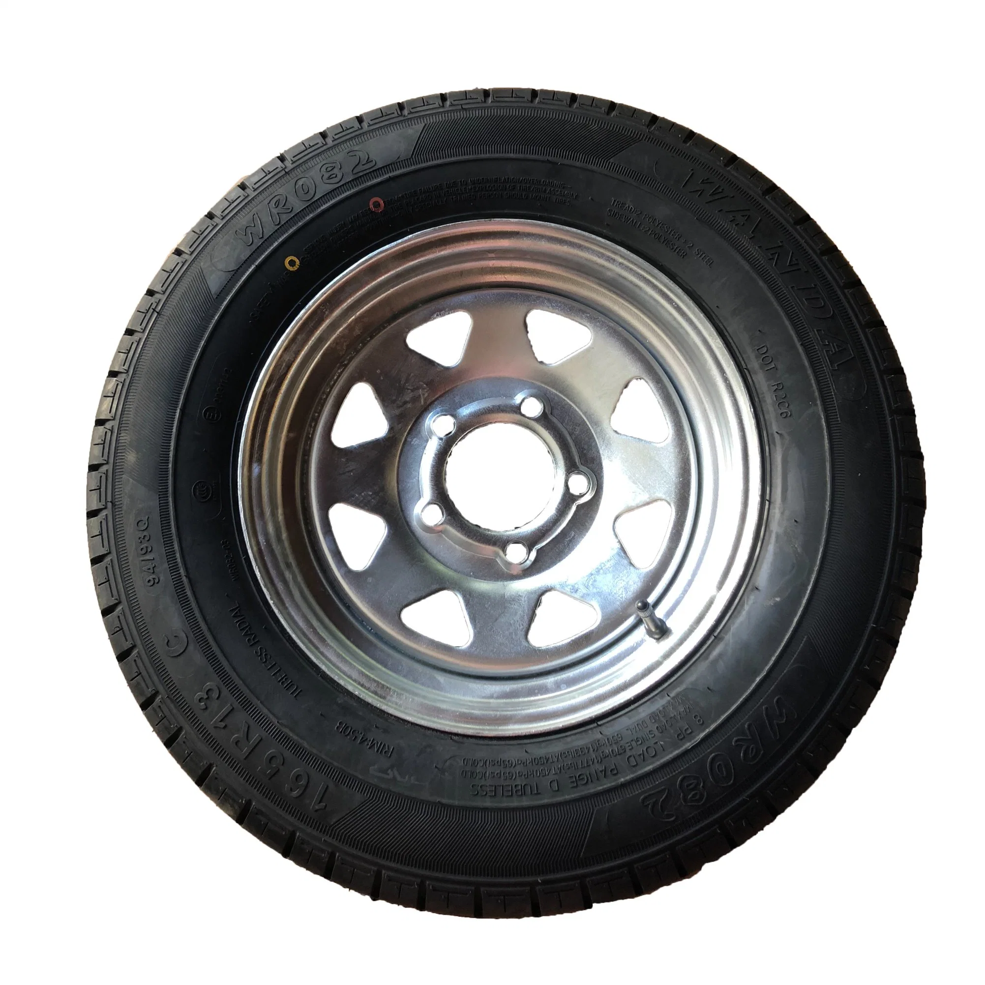 Europe Best Selling Trailer Wheels and Tires 165r13c E4 DOT Available