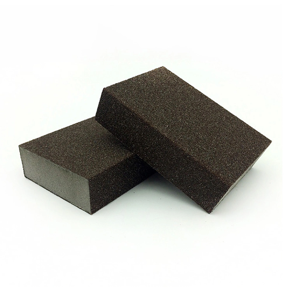 Les blocs de ponçage de mousse de polissage de broyage du papier de verre éponge abrasive Pad