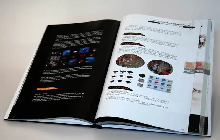 Custom Hardcover Softcover Book Booklet Magazine Brochures Book Printing