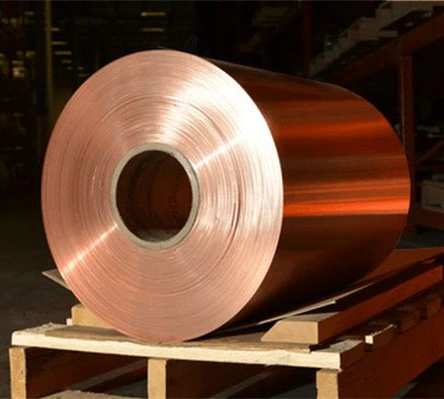Lámina decorativa de cobre de alta calidad C1100 tira de cobre puro para Protección