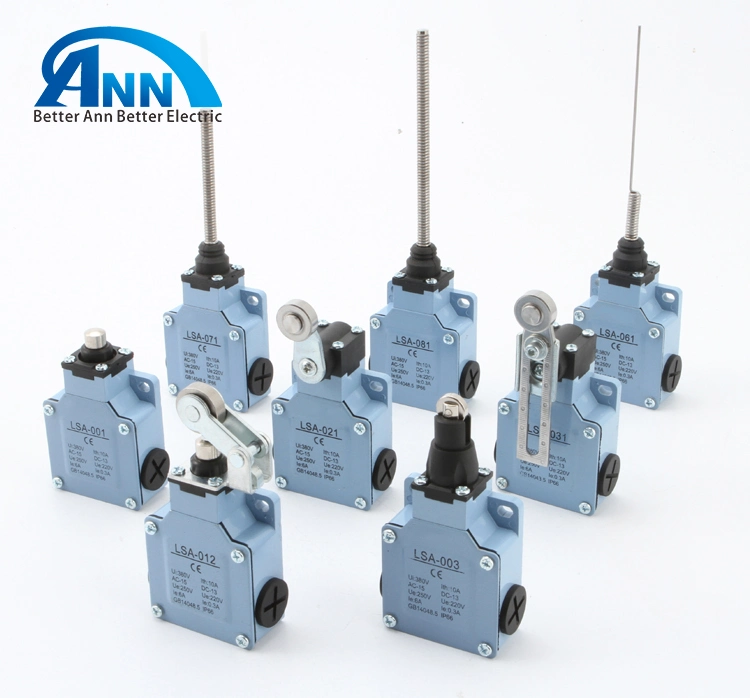 Lsa-012 Strength Waterproof Double Circuit Type Door Limit Switch for Tower Crane