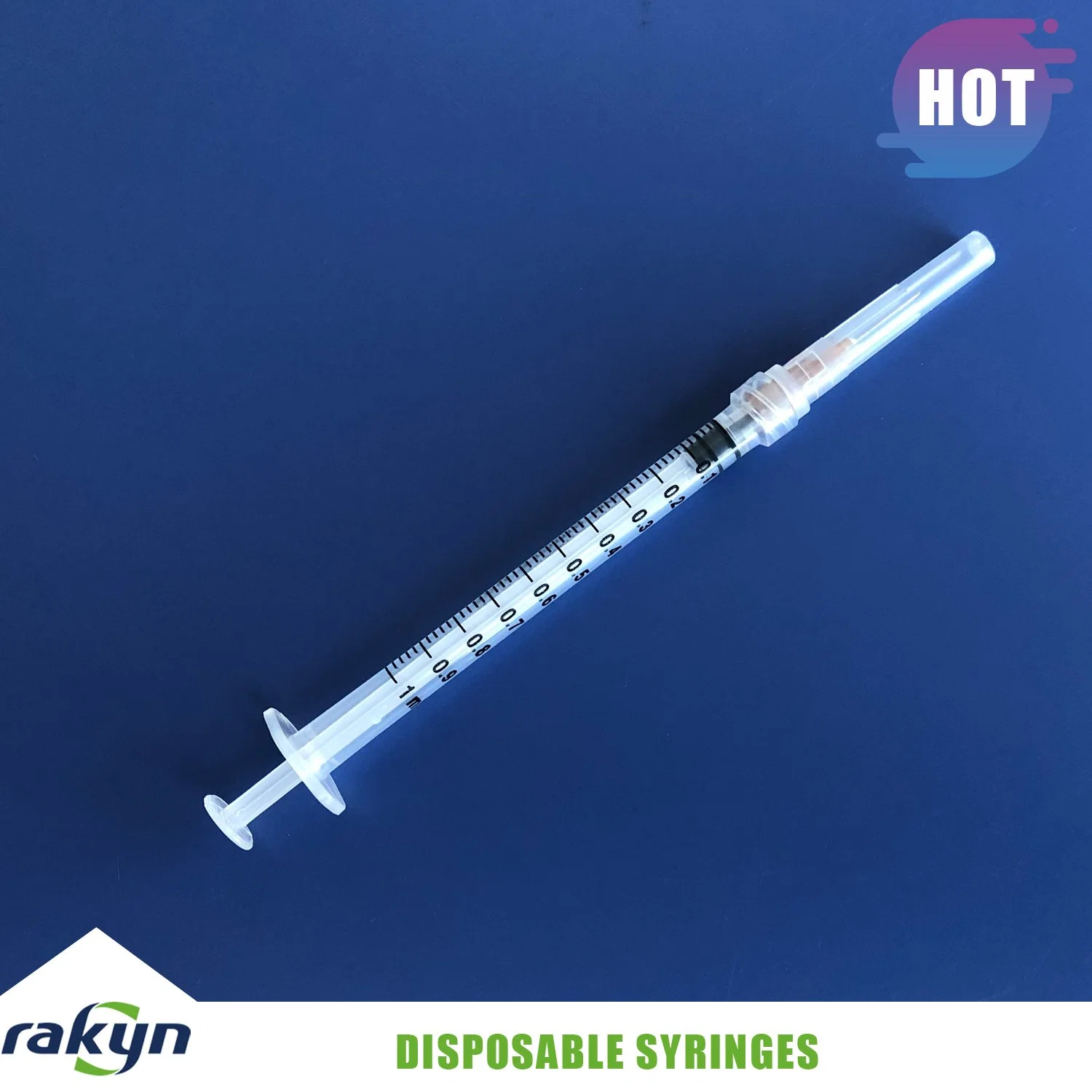 High quality/High cost performance  Medical Disposable Plastic Injection Syringe with Needles for Vaccine