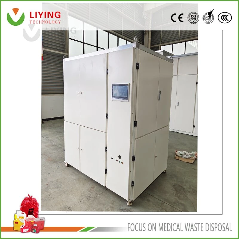 Small-Scale Dental Clinic Professional Hazardous Infectious Waste High Pressure Microwave Treatment Unit