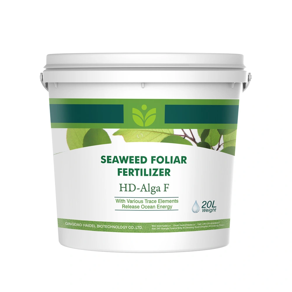 Líquido de alta qualidade extracto de algas marinhas Organic fertilizante foliar com elemento traço