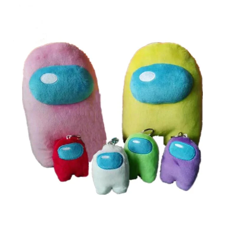 2022 Hot Game Costume 10cm 20cm 25cm New Figure Doll Gifts Soft Among Us Crewmate Stuffed Toy Among Us Plush