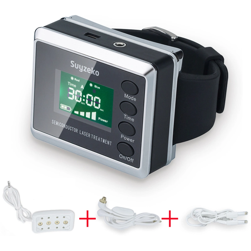 650nm Soft Laser Light Therapy Watch for Chronic Tinnitus Treatment