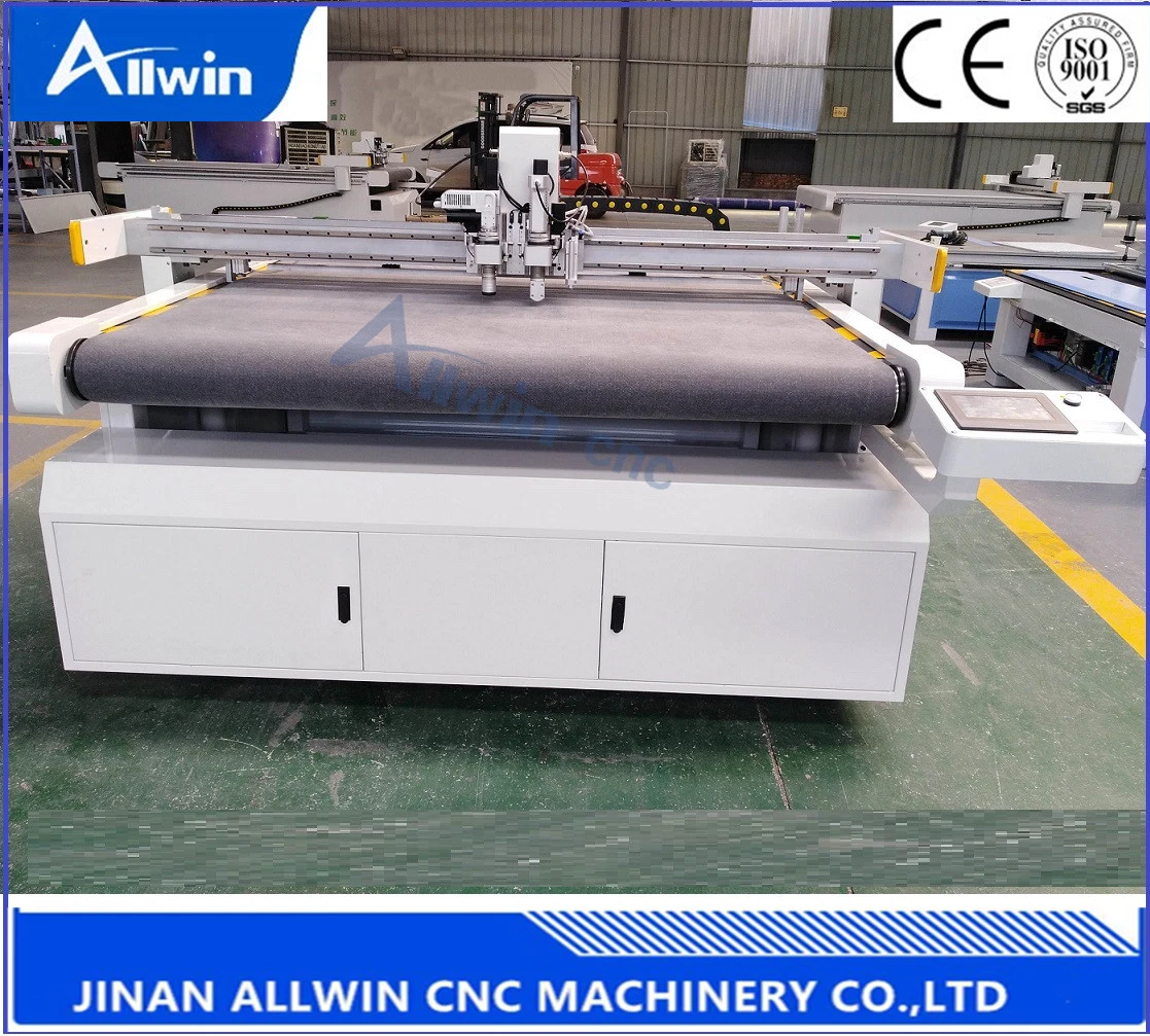 Automatic Projector Flatbed Digital Cutter Factory Price Paper, Fabric, PVC Flat Cutter Plotter for Garment Sample, Pattern Making