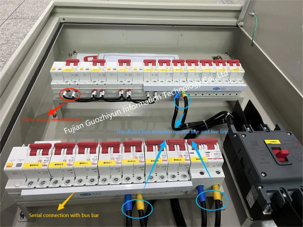 Caja de distribución de suministro eléctrico de alta calidad MCB Gzy-F1