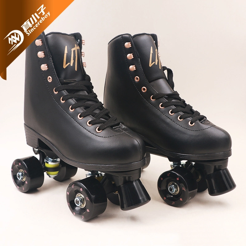 Quad Roller Skates High Quality Professional Patines Skating Ice Rink Rental Roller Skates