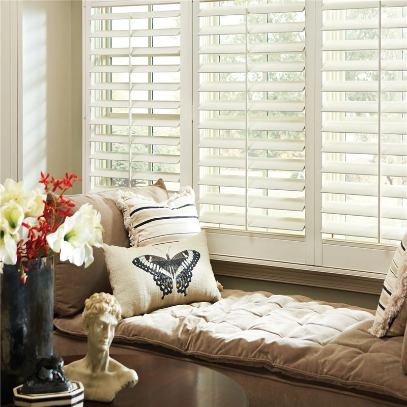 Wholesale/Supplier Customized Aluminum/Vinyl Plantation Shutters with Different Design