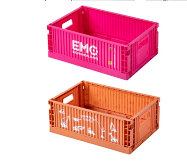 New Design Container Style Foldable Storage Container with Customized Printing