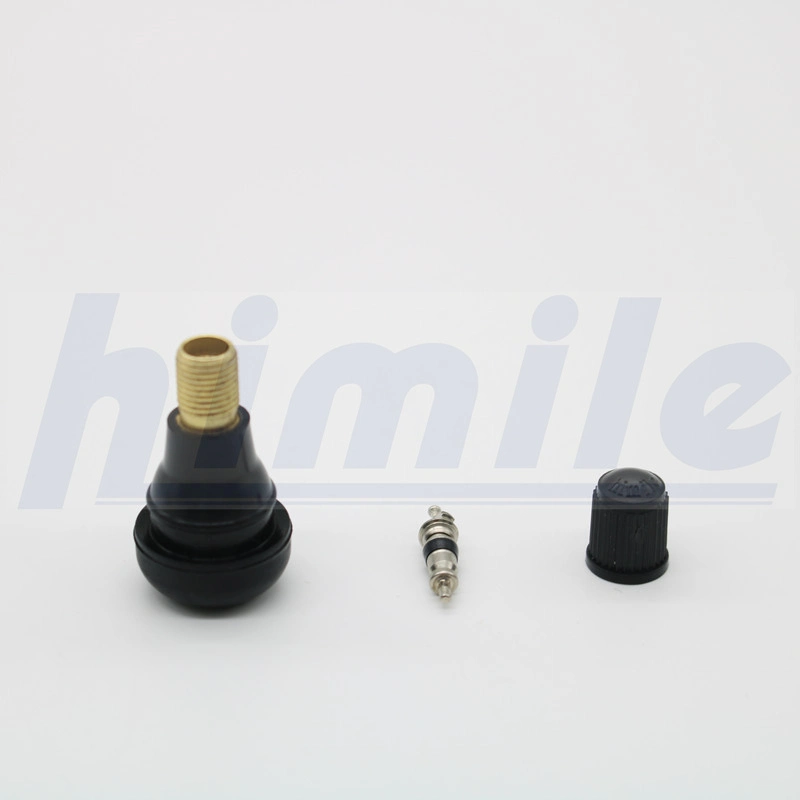 Himile Aluminum Valve Tubeless Tire Valve Aluminum Tr412 EPDM, Car Accessories Snap-in Tyre Valve