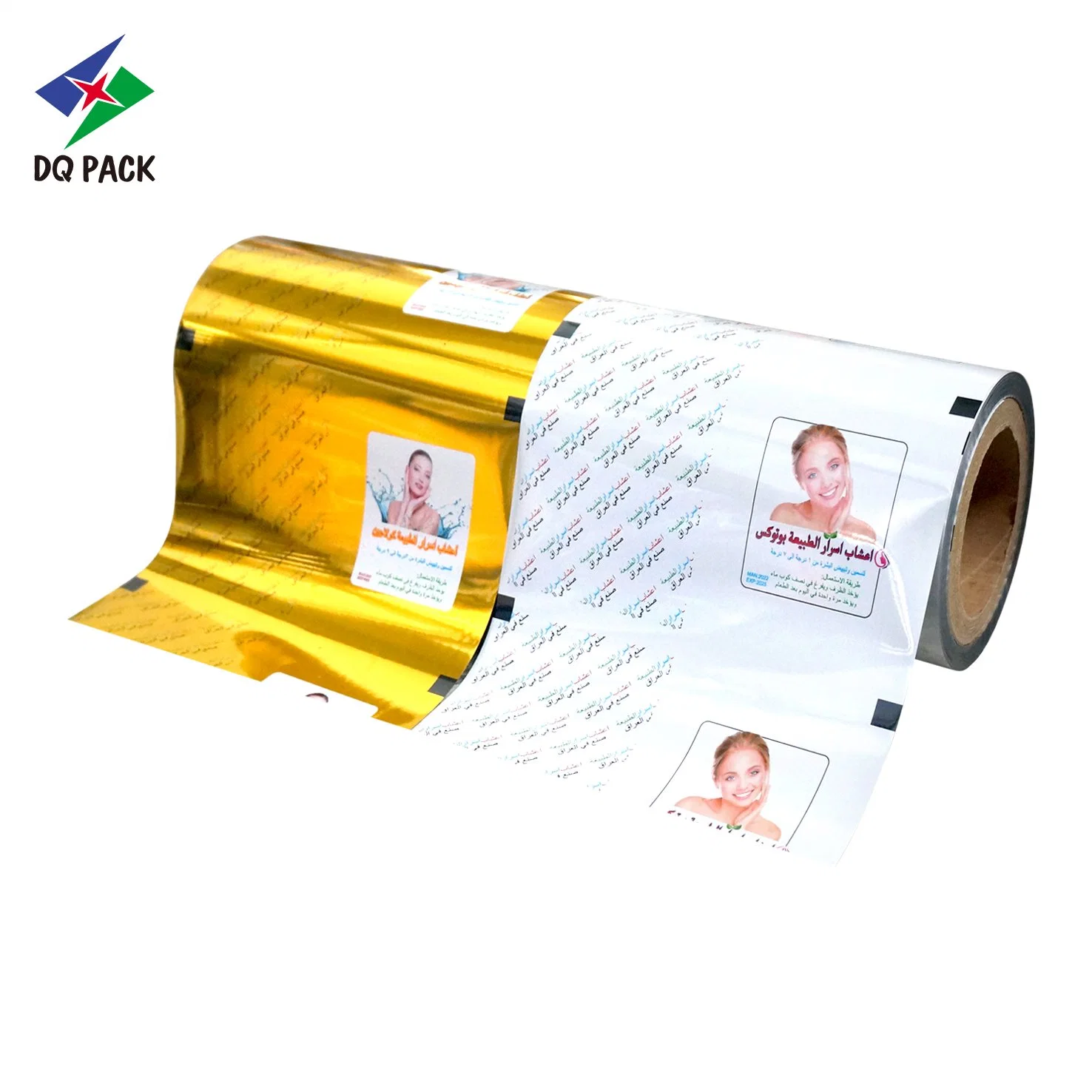 Facial Mask Cosmetics Sachet Automatic Packaging Plastic Packing Film Roll