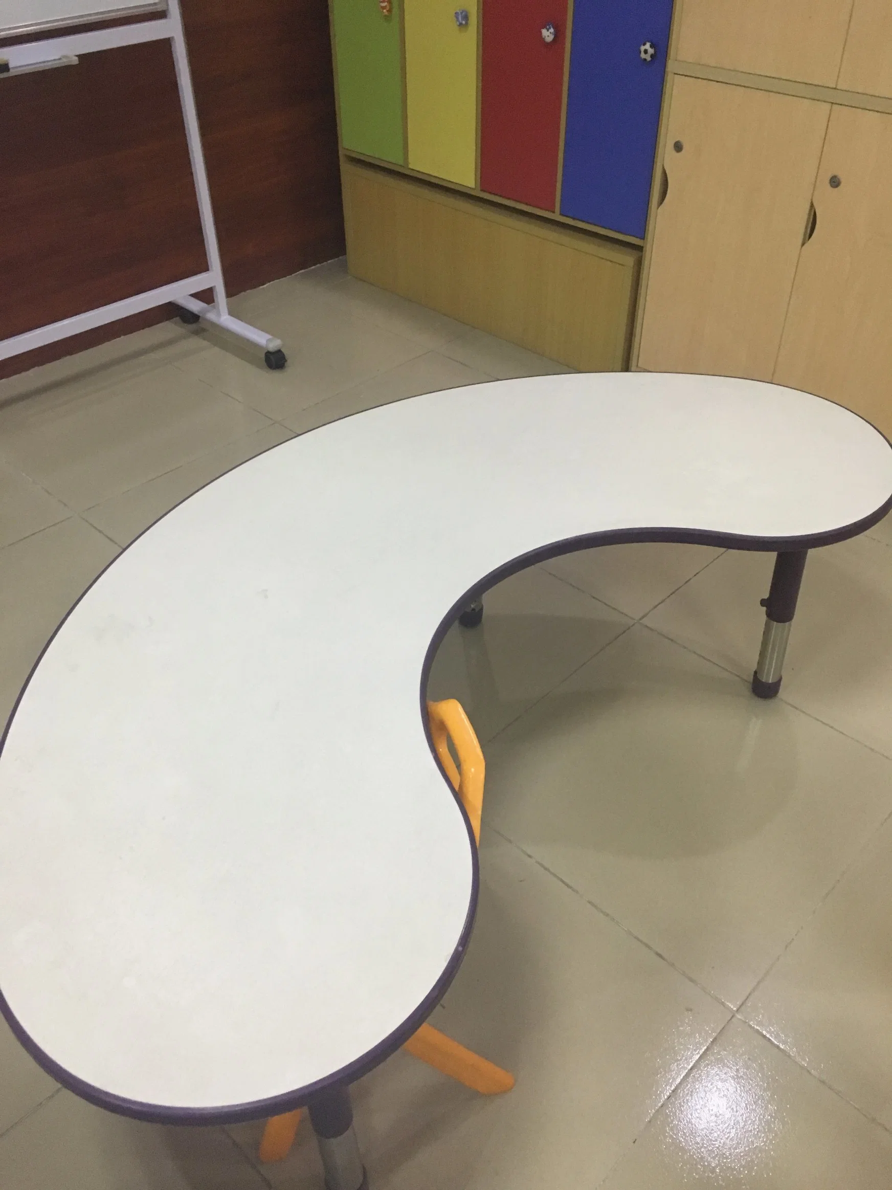 Venta caliente Kid Fureniture Escuela mesa de madera silla