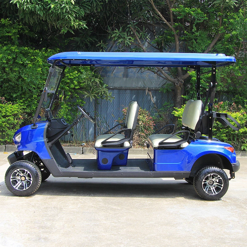 China Made Real Estate Sales Reception Car 4 Seat Folding Electric Car with CE Certificate