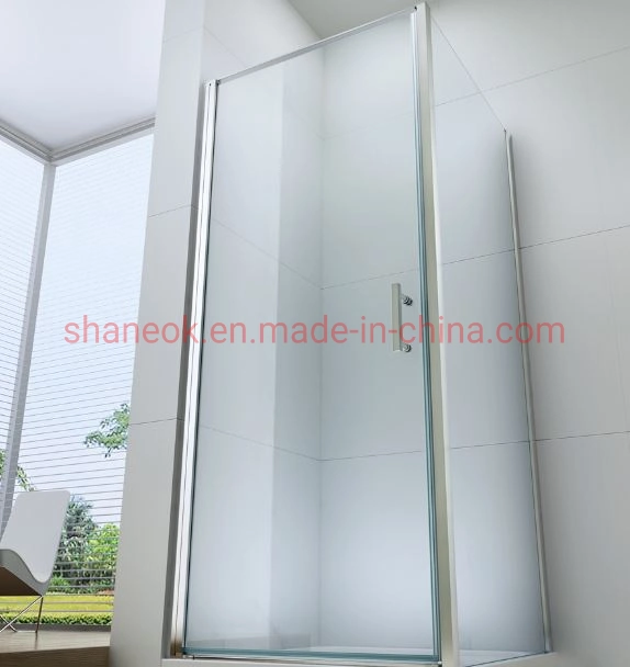 Minimalist Design Shower Enclosure with Frosted Glass Building Material