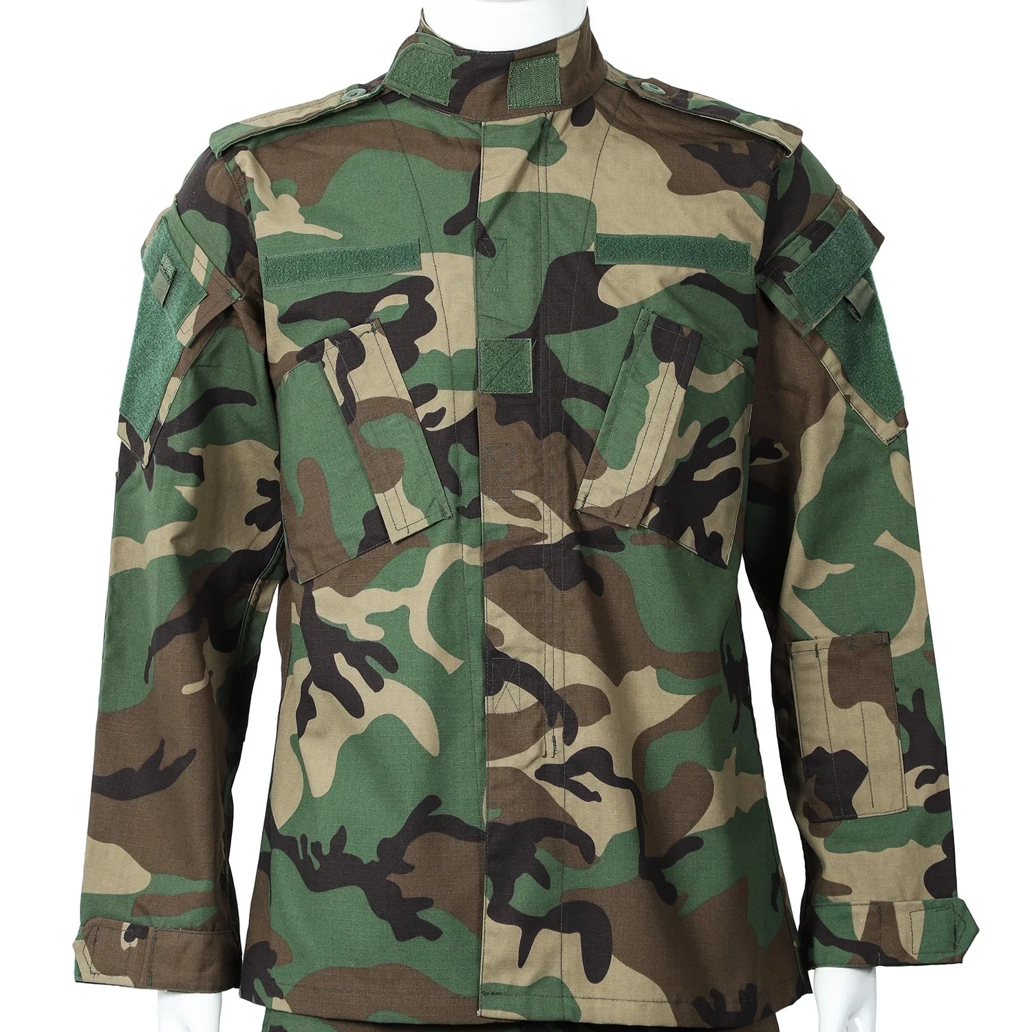 Uniforme de tejido de camuflaje ACU marino de cuatro colores