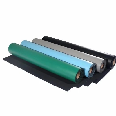 Floor Rubber Conductive Antistatic ESD Safe Mat Roll for Working Industrial Workshop Clean Room