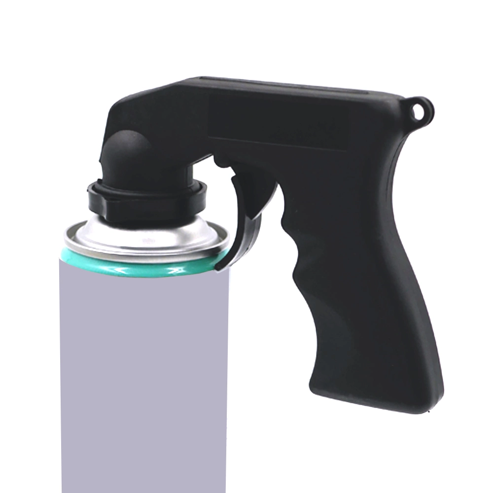 Paint Spray Gun Handle Aerosol Spray Tool Handle Adaptor with Full Grip Trigger Locking Collar Car Maintenance