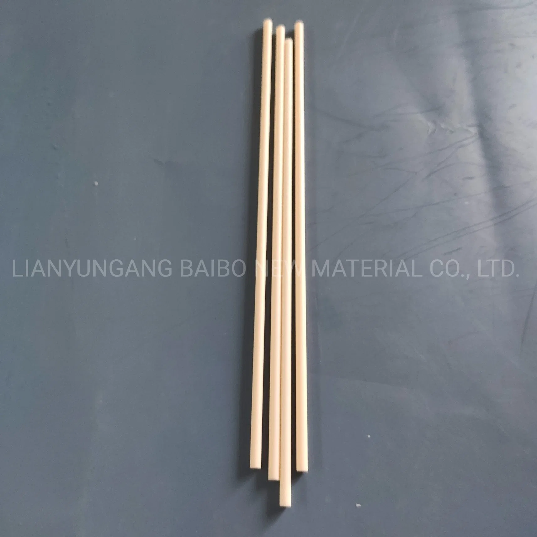 High Temperature Resistance 99% Al2O3 Tubes with Two Holes Alumina Ceramic Insulating Protection Electrical Pipe