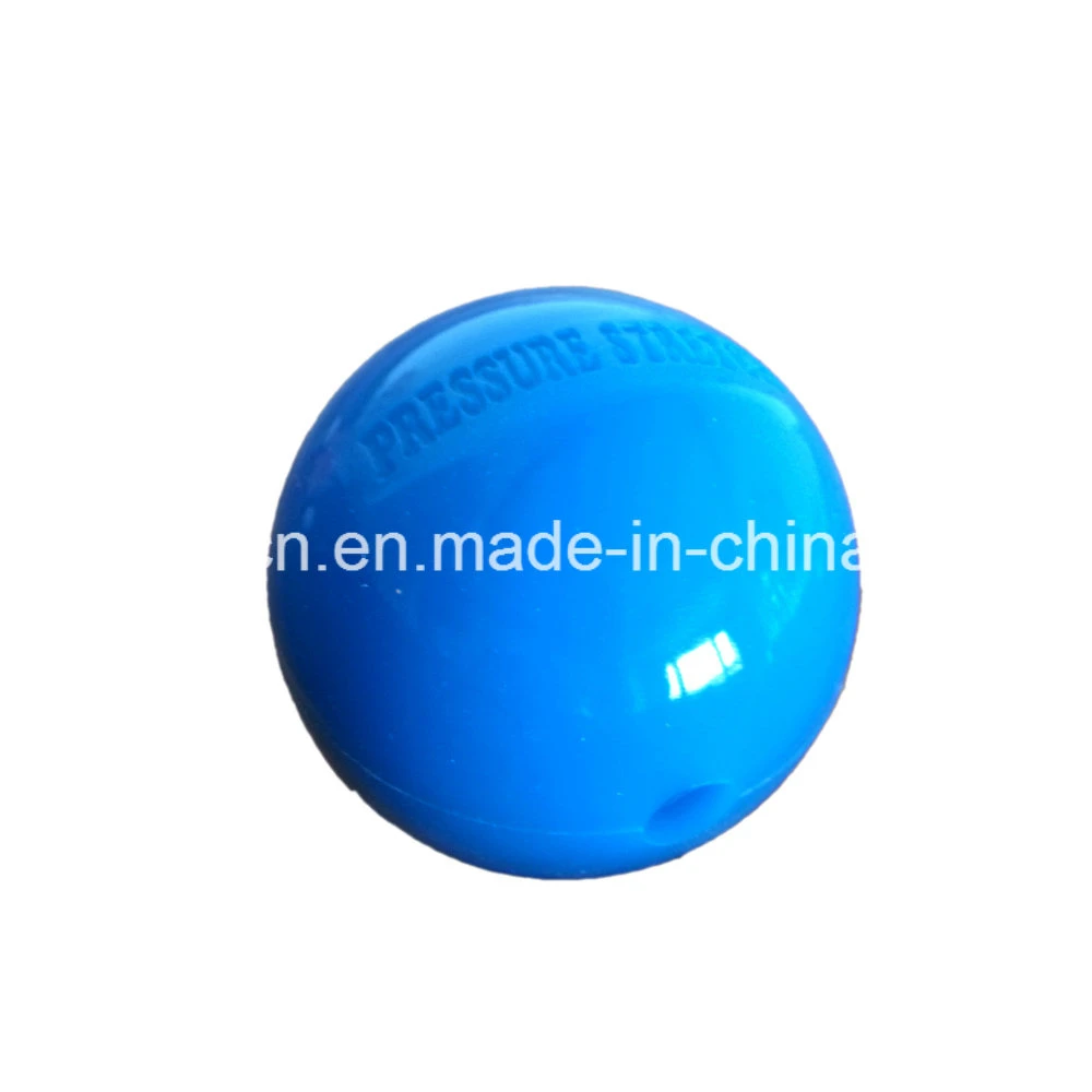 OEM 40mm Sky Blue ABS Openable Hard Plastic Hollow Balls for Promotion