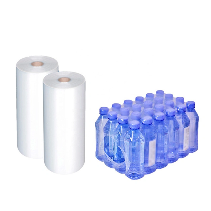 Hot Sale Filim Priniting Tube Custom Print Glass Bottled Drinks Plastic Shrink Wrap