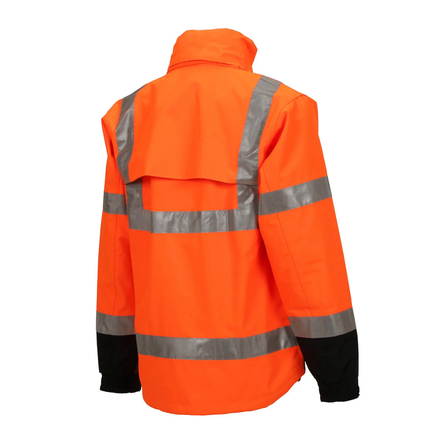 Rojo de MOQ bajo ropa de invierno de alta calidad de seguridad reflectante Hombres Hi Vis Flame Work Wear Moda Retardant Chaqueta