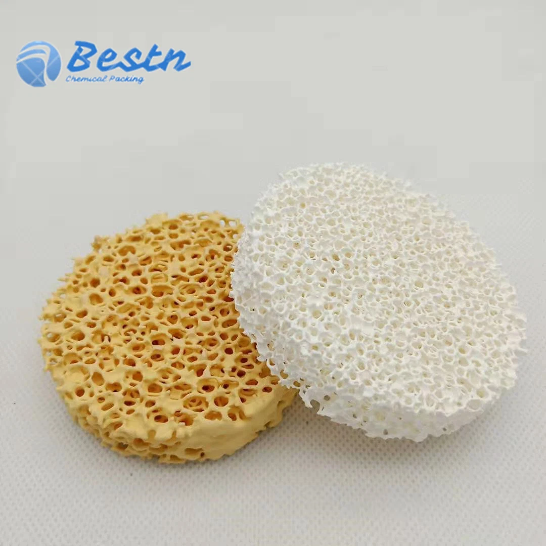 Alumina Porous Ceramic Foam Filter Plate for Foundry