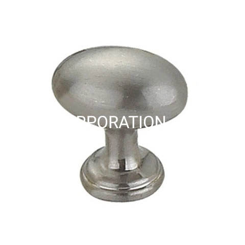 Vente à chaud alliage de zinc 22mm champignons Golden Door Knob Office Bouton de tiroir