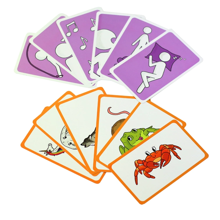 Children Playing Story Cards Custom Game Cards for Kids Printing Service