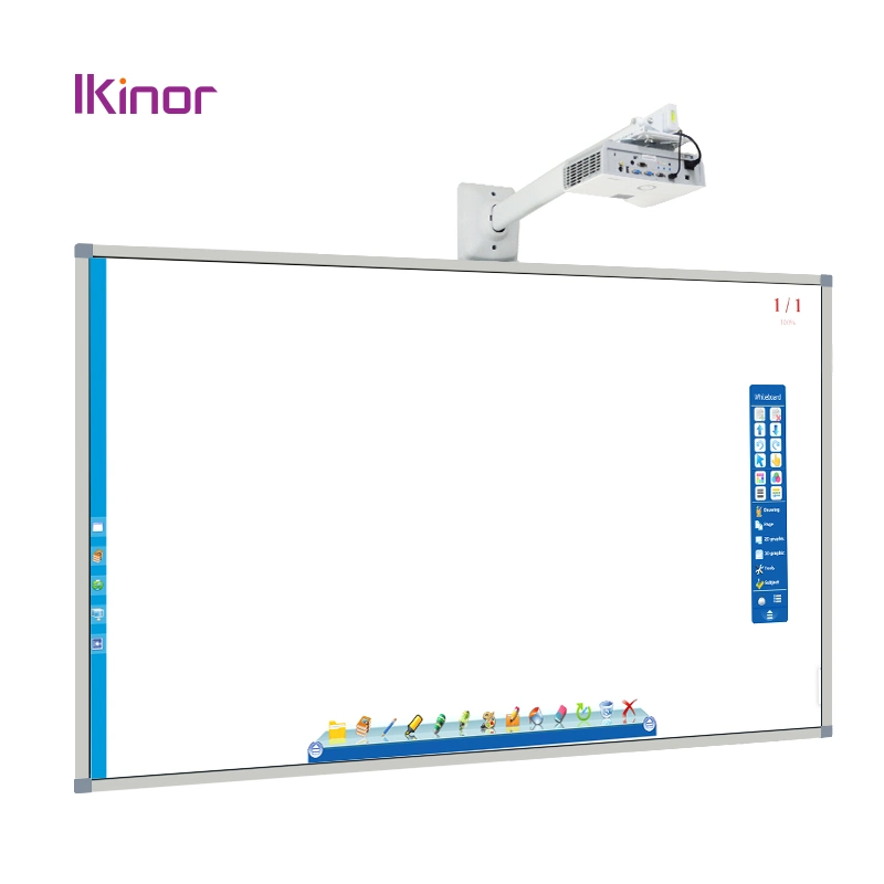 Iwb OEM de aluminio de nido de abeja de la pantalla digital táctil infrarrojos SMART Board Pizarra Interactiva