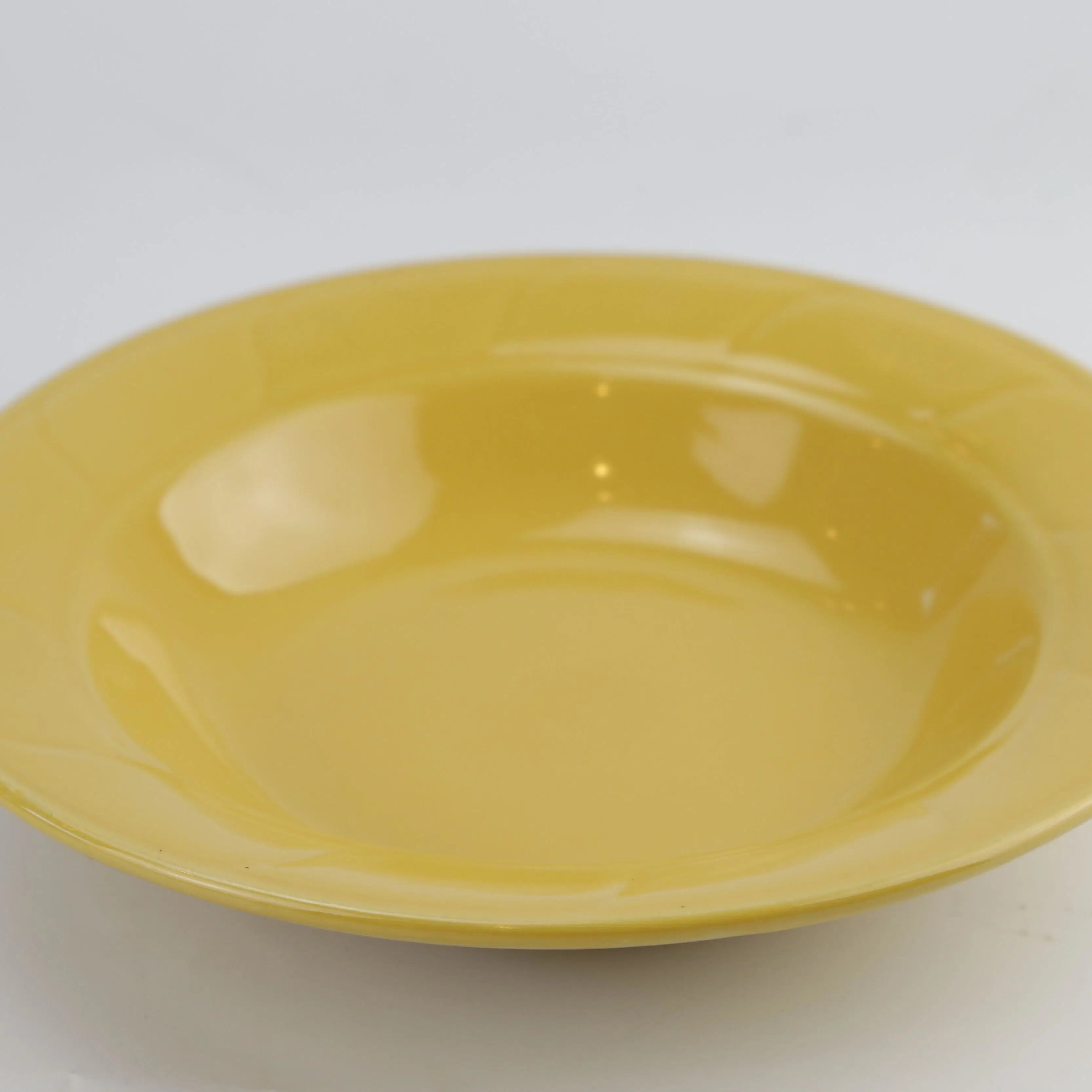 Yellow Glaze Relief Tableware Set