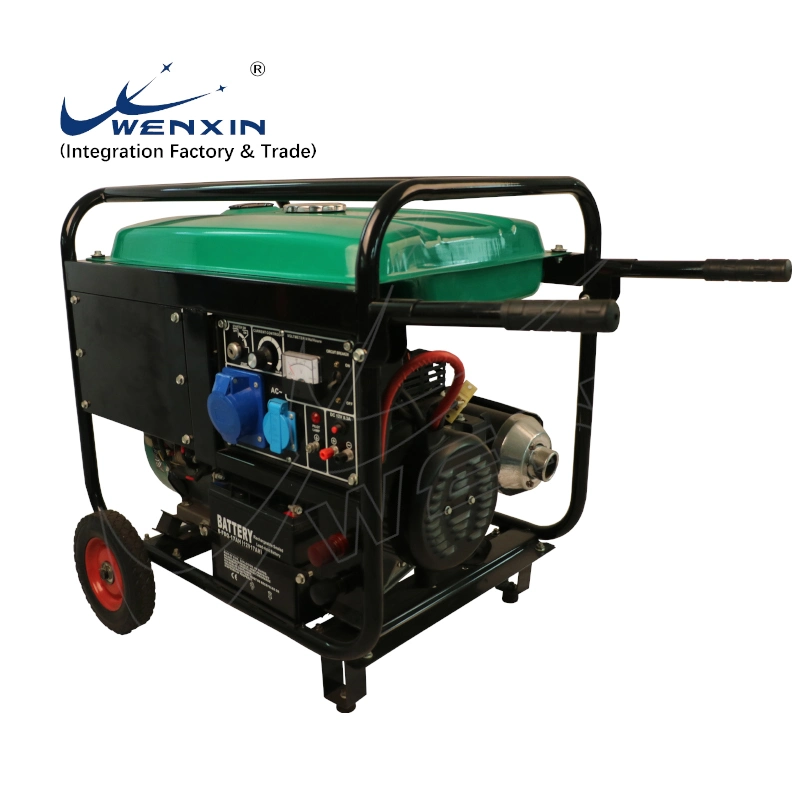 Wenxin Electric Start 2kw 3kw 5kw 6kw 7kw Welder Gasoline Generator