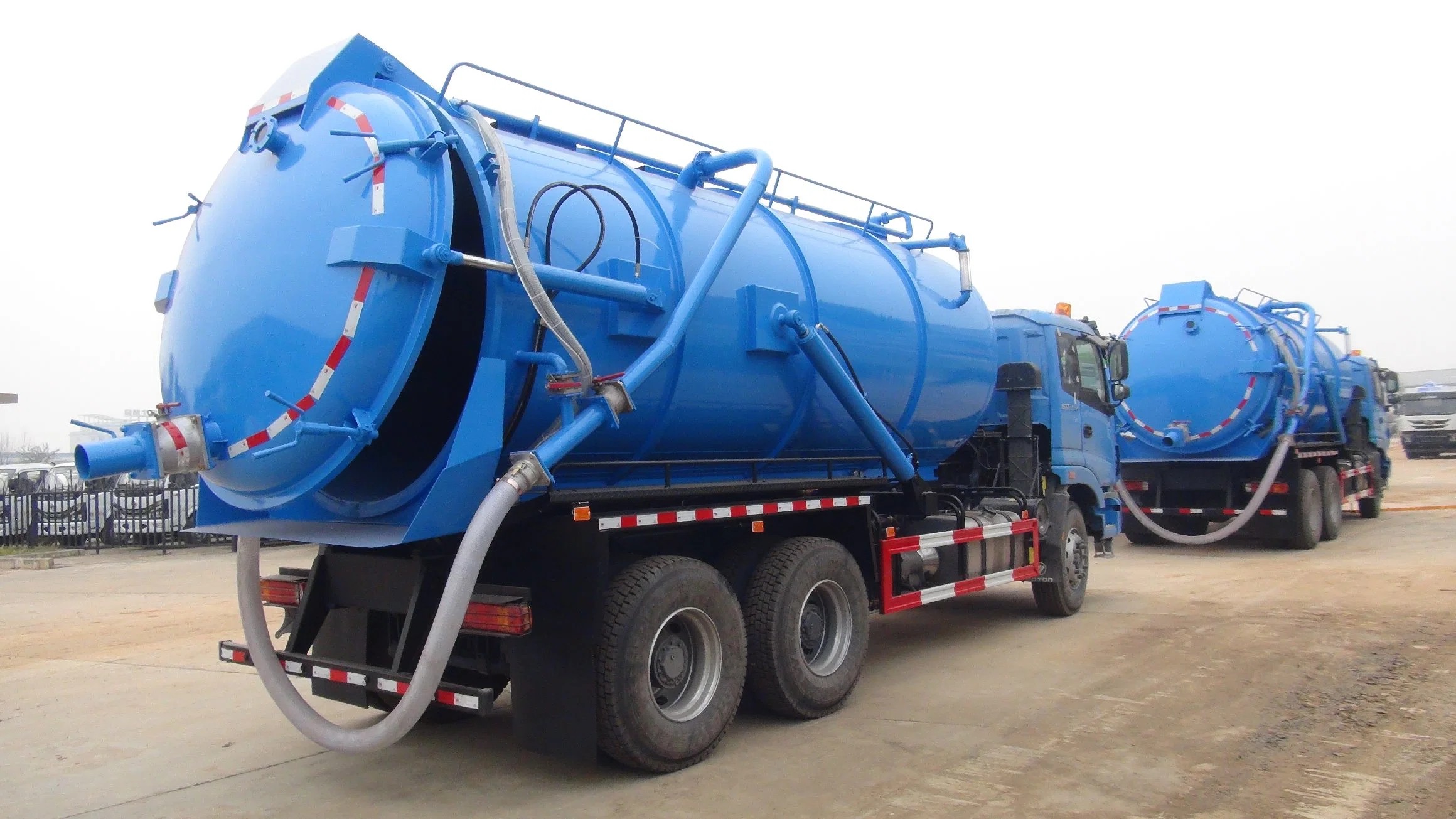 Futian 20cbm Sewage Vacuum Suction Truck