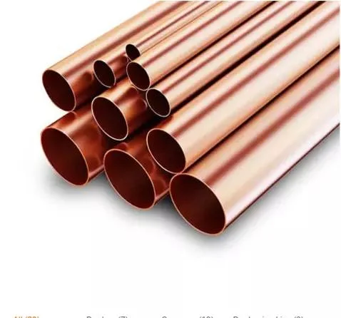 C10100 C10300 C11000 C12200 C12000 C1100 C1220 T2 Od 1/2" 3/4" Copper Round Tubes