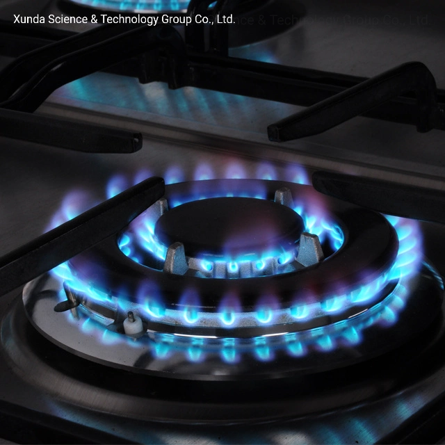 Xunda permanente horno de gas libre 5 quemadores de gas de encimeras de cocina rango de 31" Cocina hornillo de gas horno de gas