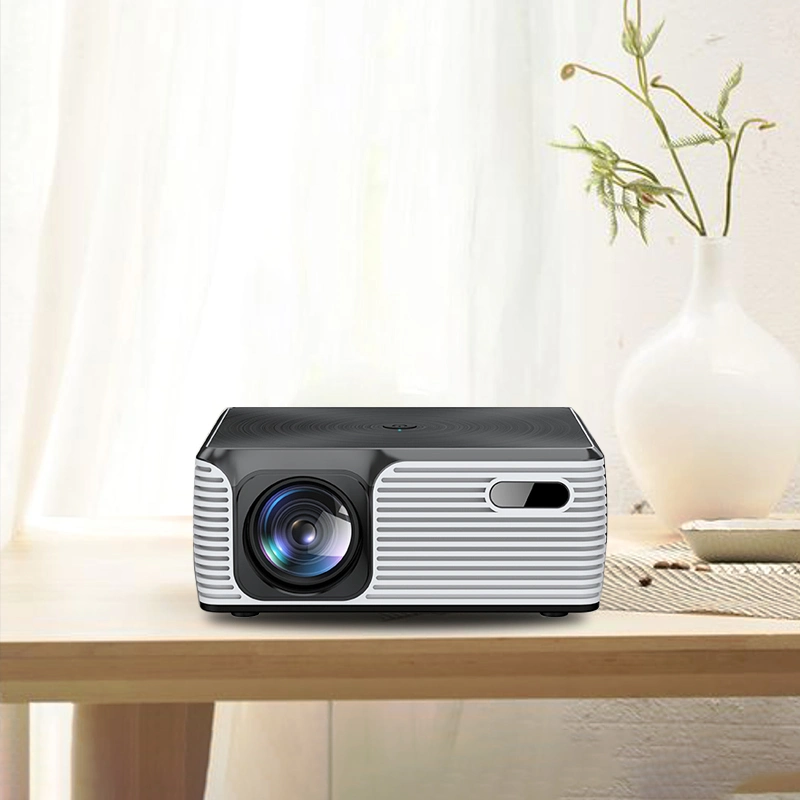 1080p Smart Android 9,0 WiFi Wireless Home Theater LED 3D Mini proyector portátil LCD