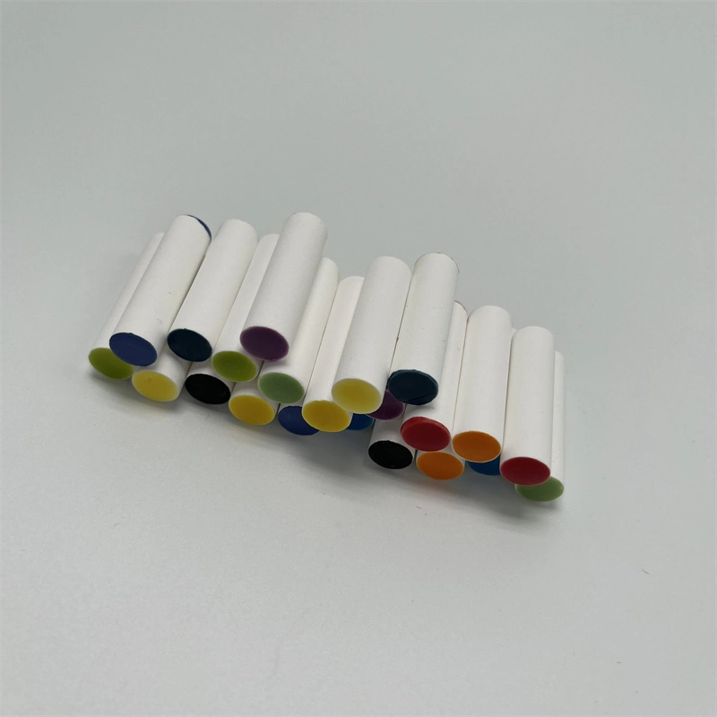 Car Aromatherapy Used Color Glazed End Porous Ceramic Rod Evaporation Diffuser Bars with Ends Glazd