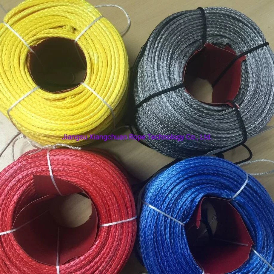 Synthetic Pulling Winch Line Electric 100%UHMWPE 12-Strand Recovery Cable