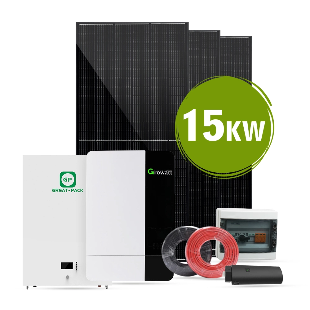 Home Use 15kw Photovoltaic off Grid System Complete Set