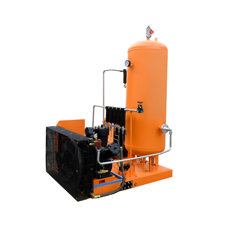 25kw 33HP Combined High-Pressure Piston Air Booster Compressor for Packaging Equipment