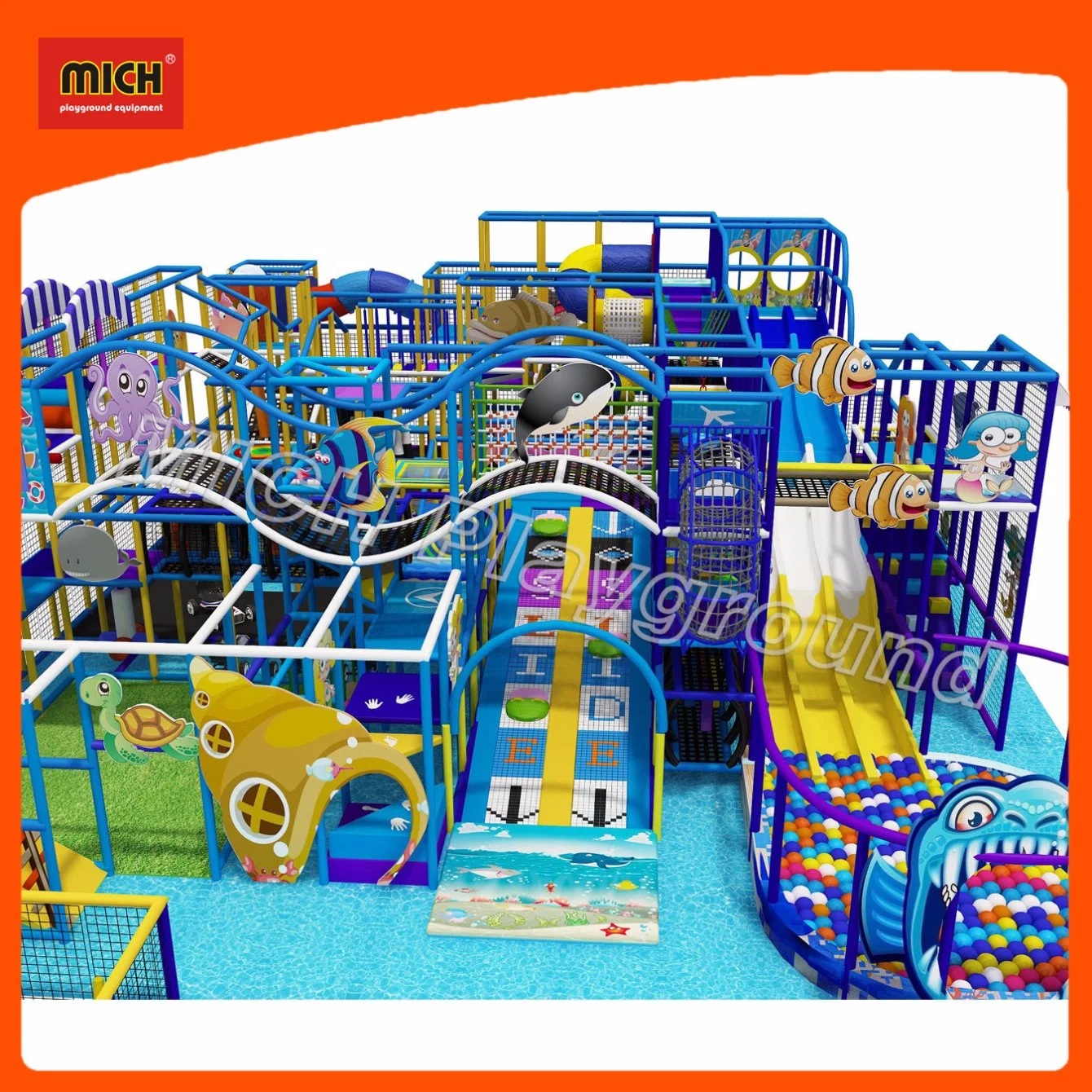 Mich Rainbow Bridge for Indoor Playground