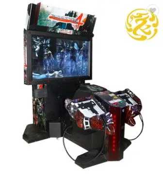 Coin Operated Gun Shooting Simulator House of The Dead 4 Arcade Game Machine