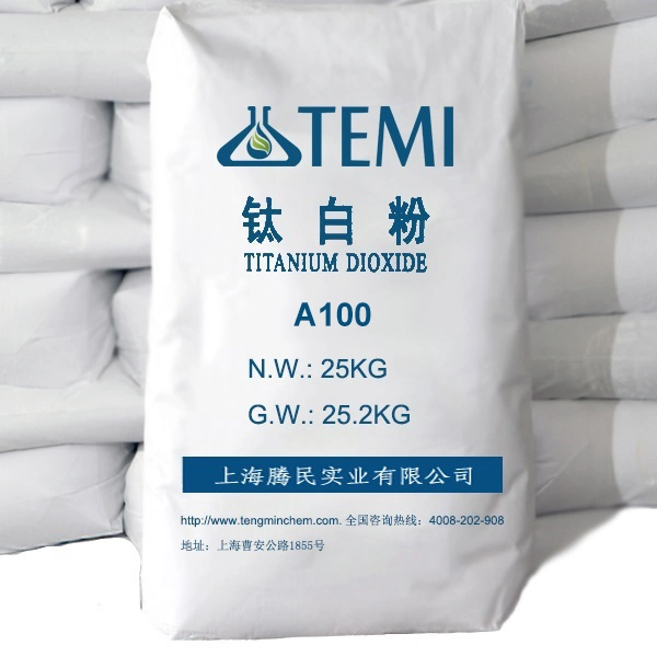 Factory Price Anatase Titanium Dioxide/TiO2 A100, Pigment